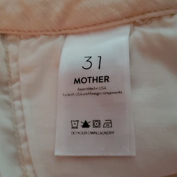 NWT MOTHER The Shaker Prep Fray Crop Jeans Size 31 MOTHR21072 Act Natural Cream - Picture 10 of 13